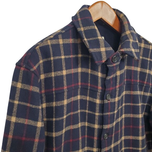 Brooks Brothers Mens M Jacket Plaid Wool Blend Short Coat Plaid Check Heritage - Picture 8 of 15